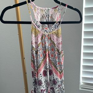 Loft Floral Patterned Dress
